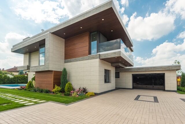 Modern property with professional roofing in Whitley Bay